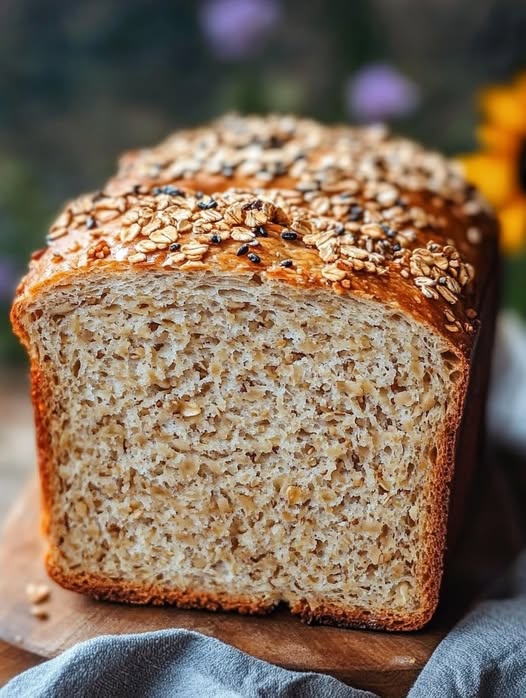 Pan de Avena y Chía sin Harina