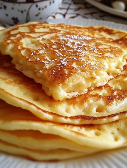 Pancakes de Queso Cottage