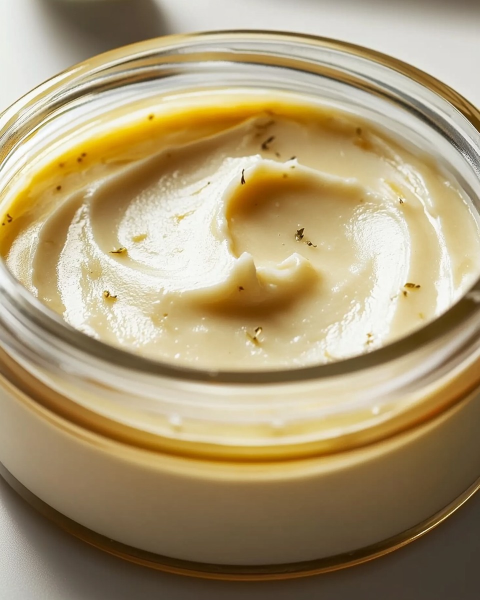 Crema casera antiarrugas con ingredientes naturales como aloe vera, aceite de coco y vitamina E en un frasco de vidrio.